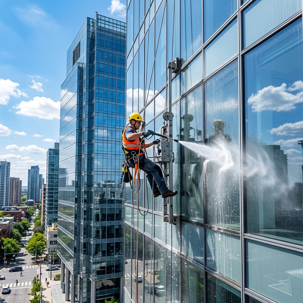 Exterior Building Cleaning
