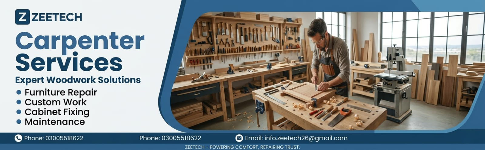 Carpenter Services - Zeetech Carpentry